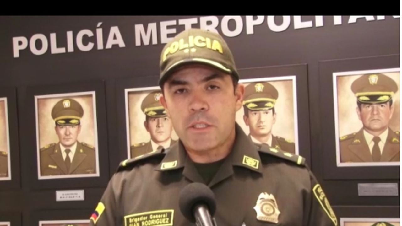 Juan Carlos Rodríguez, comandante de la Policía en Cali