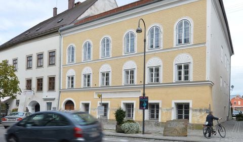 Esta es la casa donde nació Adolfo Hitler en Austria