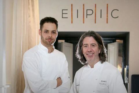 Los chefs Alex Greene y Michael Deane con estrella Michelin hacían parte del restaurante Eipic.