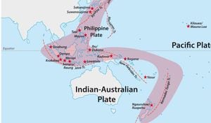 Fuerte sismo sacudió a Australia e Indonesia este viernes 27 de mayo