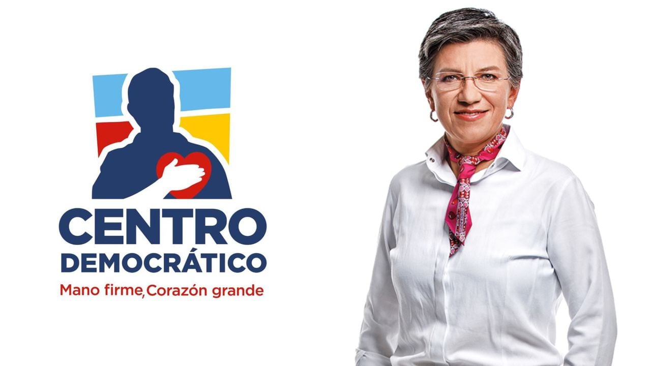 Centro Democrático y Claudia López.
