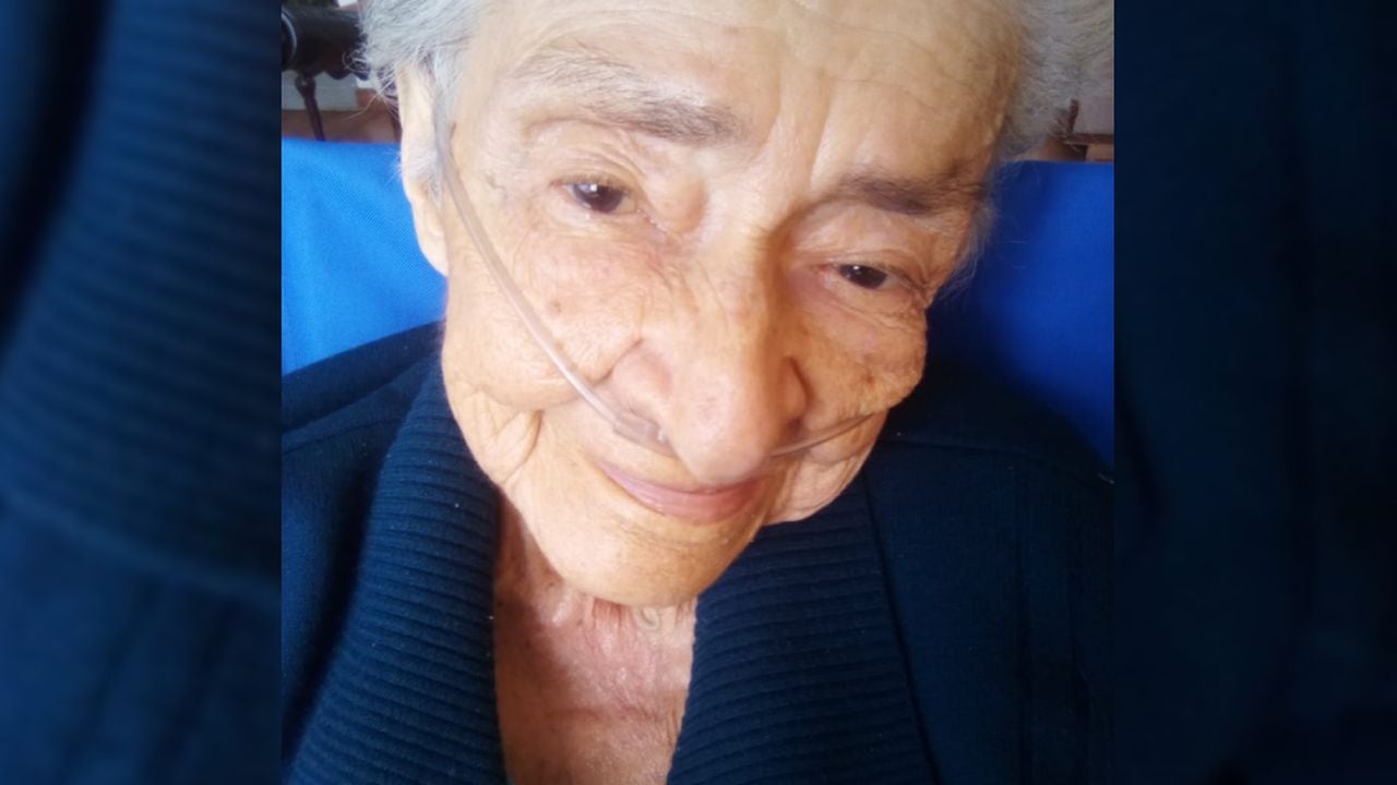 Cecilia Uribe de Castellanos, abuela que superó el coronavirus