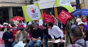 Coalición de la Esperanza, acto en Bogotá