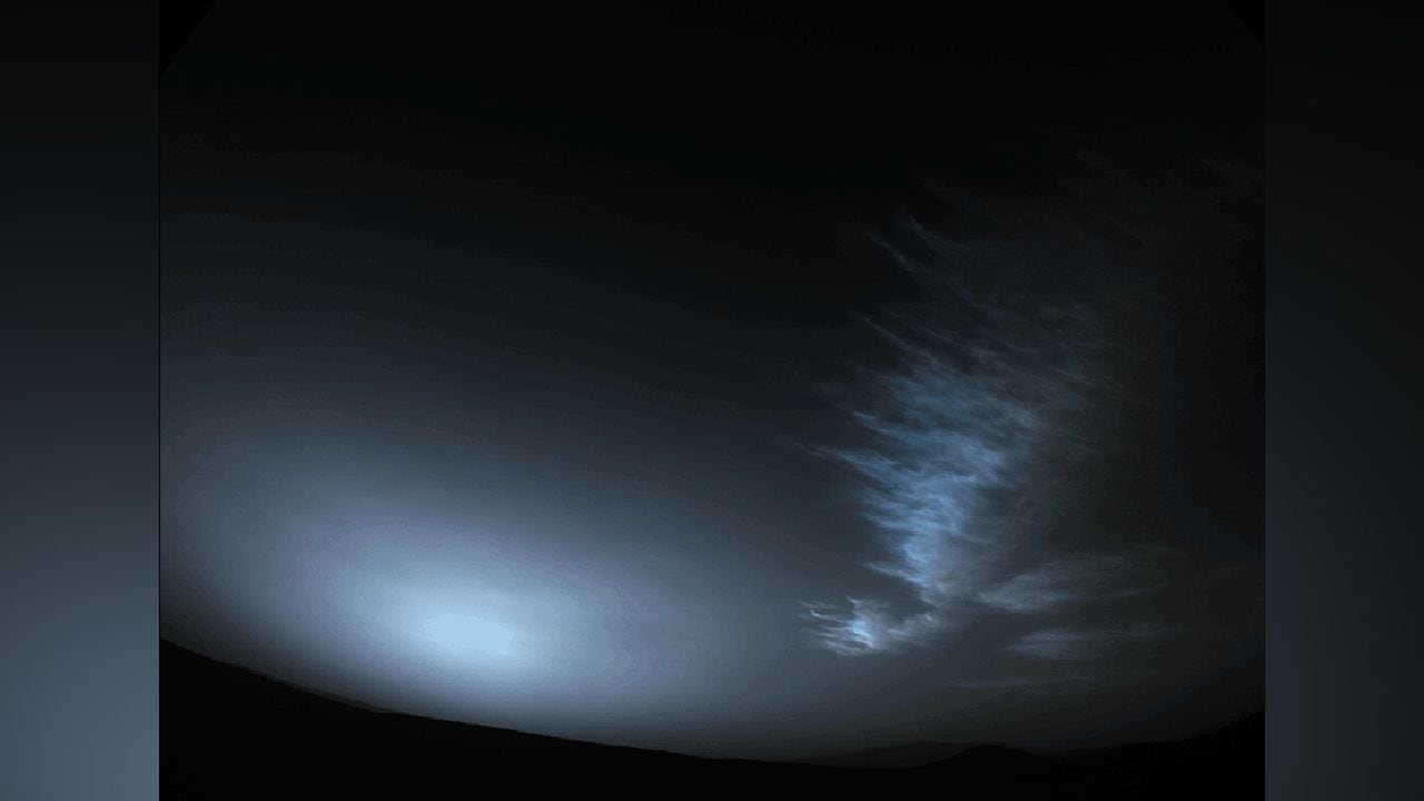 Misión Perseverance captó nubes en Marte.