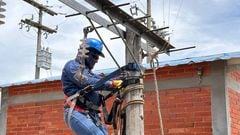 La electrificadora adelanta trabajos de preventivos en redes eléctricas.