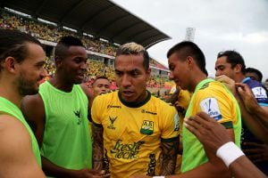 El delantero lleva cinco goles esta temporada con Bucaramanga.