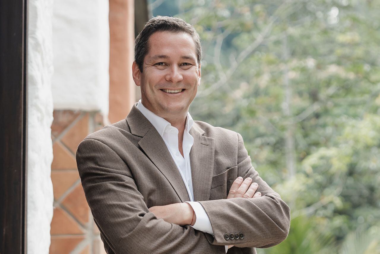 Cristian Halaby, candidato a la Gobernación de Antioquia.