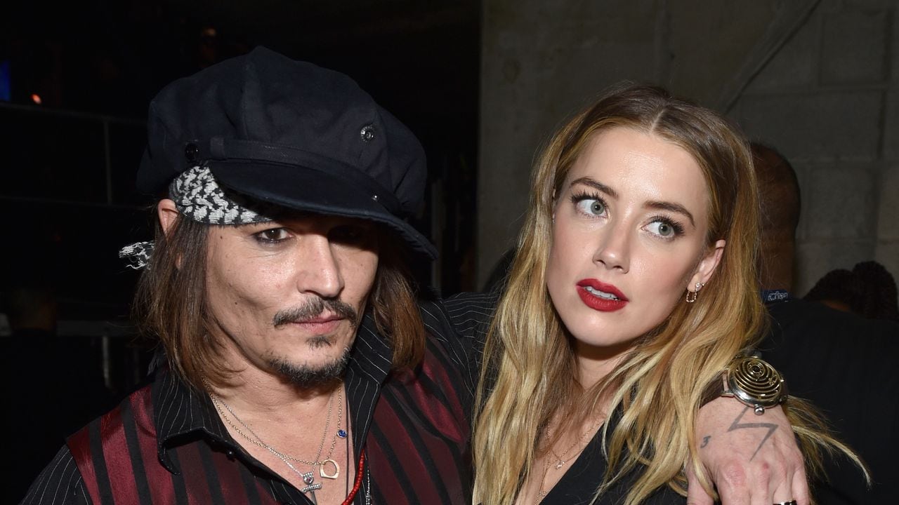 Johnny Depp y  Amber Heard