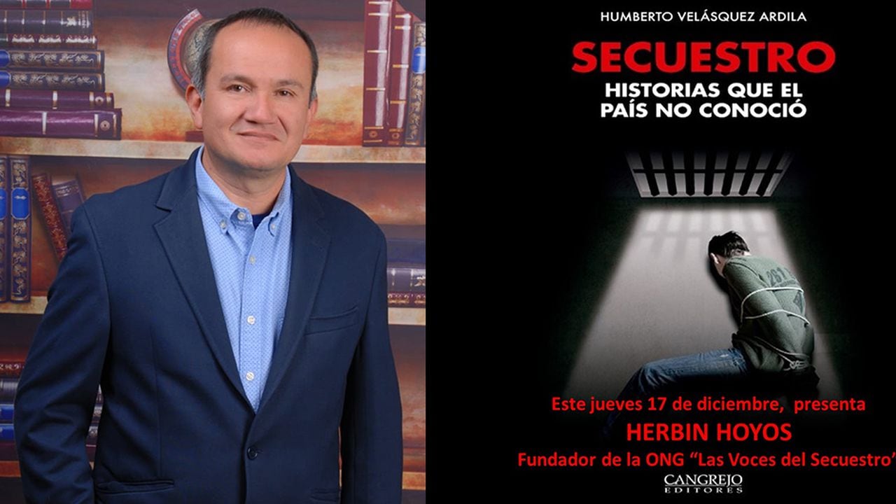 "Secuestro", el libro del ex jefe antisecuestro del DAS, Humberto Velásquez.