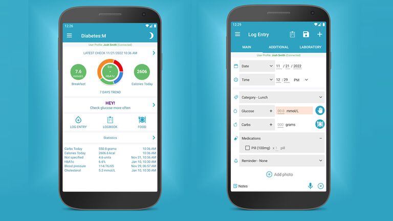 Diabetes-M, app que ayuda a llevar un control para los pacientes con diabetes.