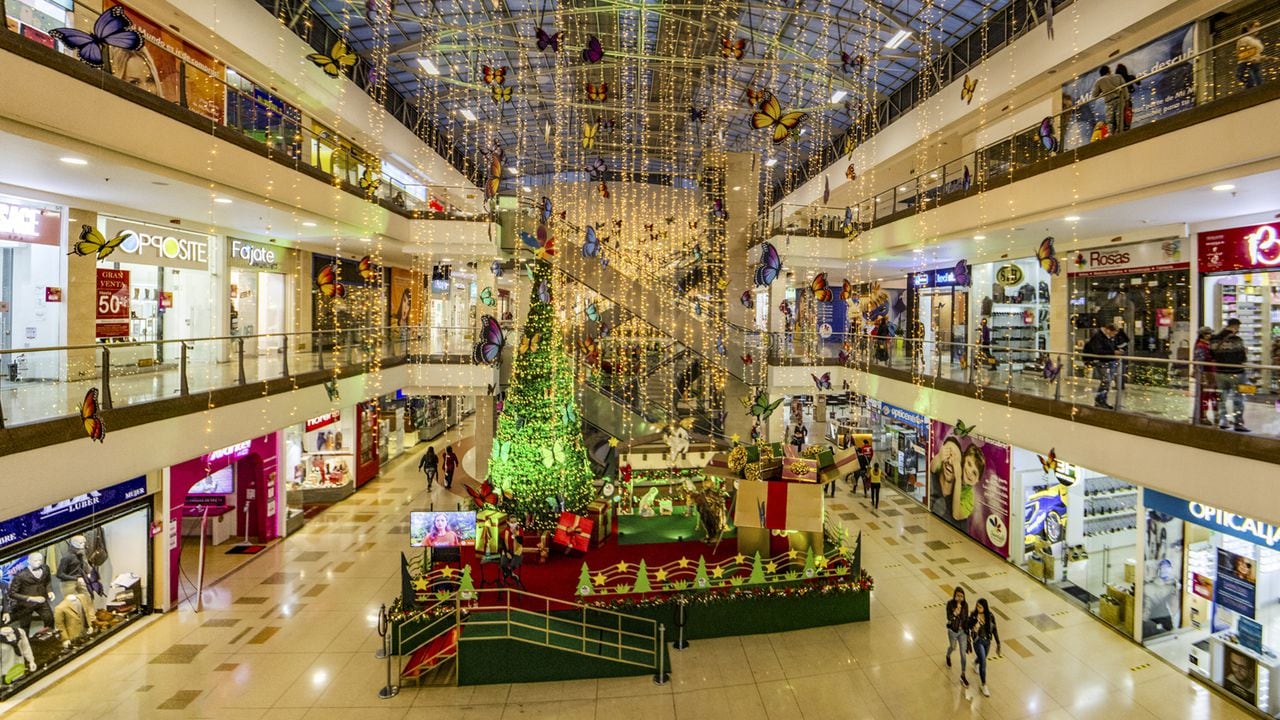 La decoración navideña del centro comercial Santafé Medellín se podrá disfrutar a través de ‘Mall virtual 360’.