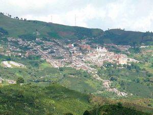 Panorámica de Concordia, Antioquia.