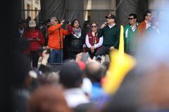 Presidente Gustavo Petro en la plaza de bolívar
discurso día del trabajo 1 de mayo
