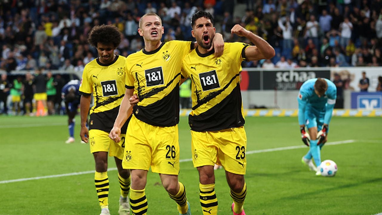 Borussia Dortmund venció a Hoffenheim
