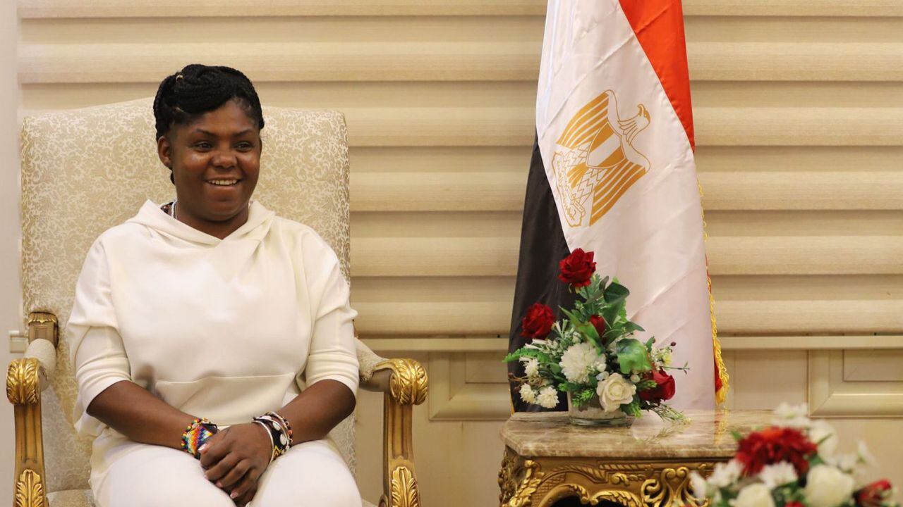 La vicepresidenta Francia Márquez en Egipto