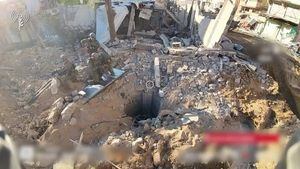 Israel dice que se encontró un túnel fortificado de 55 metros debajo del hospital Shifa de Gaza