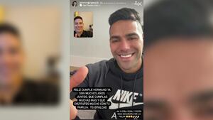 Mensaje de James a Falcao en su cumpleaños