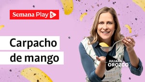 Carpacho de mango | Juliana Orozco en Los Niños Cocinan