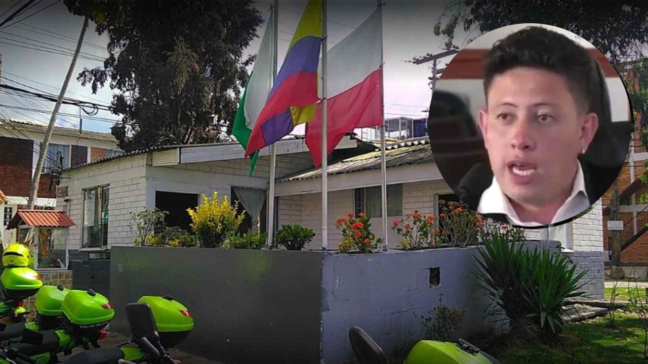 “En Soacha habíamos denunciado el incendio en CAI, pero nos amenazaron”, afirma el concejal Heiner Gaitán