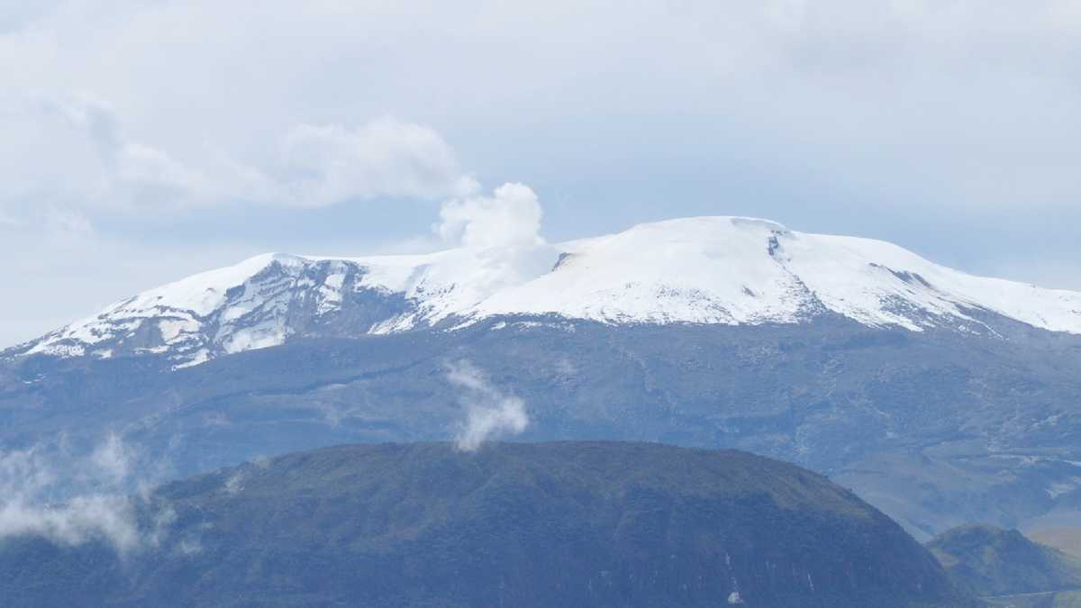El Nevado del Ruíz ha presentado gran actividad en los últimos días.