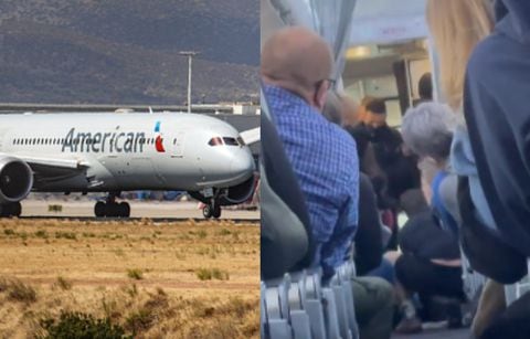 Un vuelo de American Airlines que cubría la ruta Los Ángeles - Washington debió aterrizar de emergencia en Kansas luego de que un hombre intentara abrir la puerta del avión en pleno vuelo.