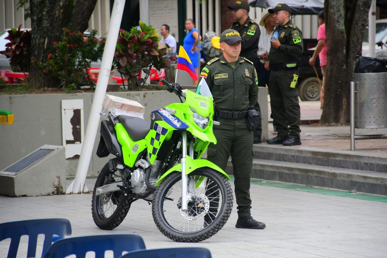 Con estas motos buscan fortalecer la seguridad en las áreas urbana y rural de Ibagué