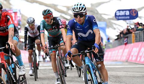 Einer Rubio fue protagonista del Giro de Italia en la etapa 13.