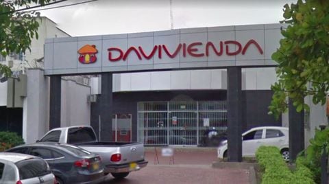 Banco Davivienda de Barranquilla.