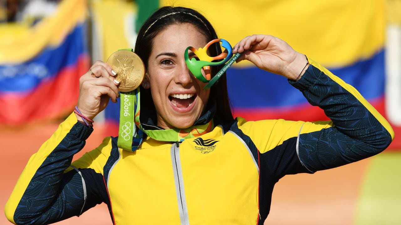 Mariana Pajón. Foto: David Ramos/Getty Images