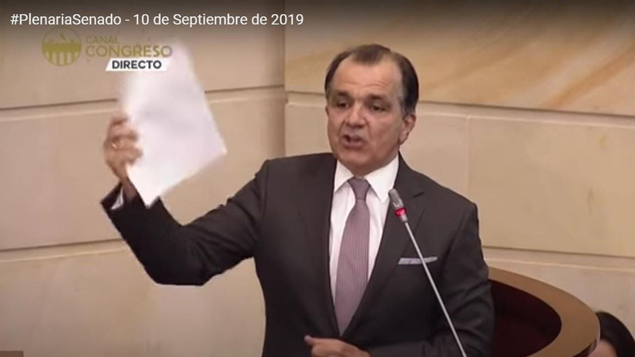 El 10 de septiembre de 2019, Óscar Iván Zuluaga, ante la plenaria del Senado, aseguró que no había recibido plata de Odebrecht.