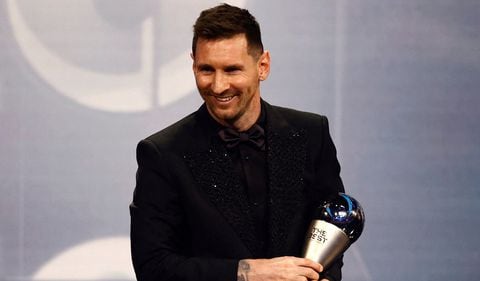 Lionel Messi ganó su séptimo premio The Best por la temporada 2022.