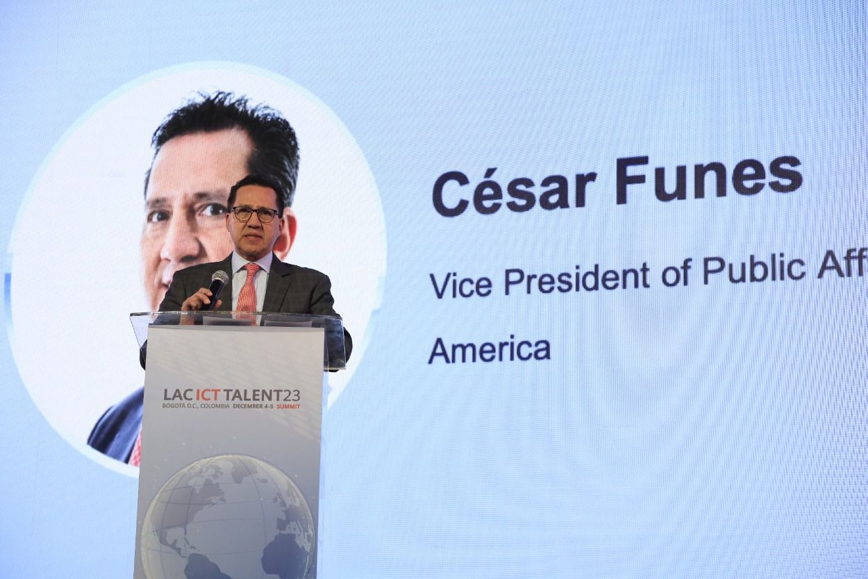César Funes, vicepresidente de Relaciones Institucionales de Huawei Latinoamérica y el Caribe.