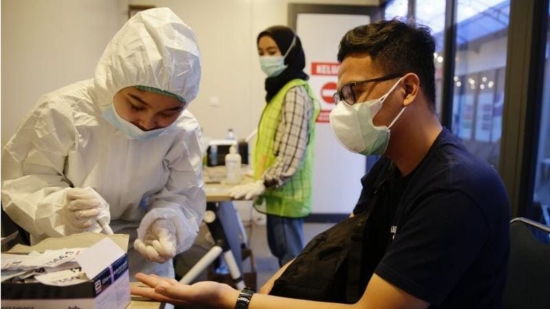 Indonesia ha registrado más de 600.000 casos de covid-19 desde que comenzó la pandemia.