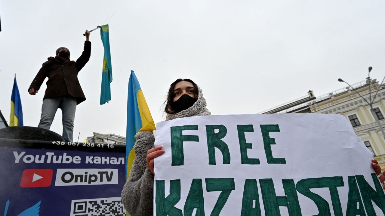 Protestas en Kazakjistán completan ocho días  y más de 160 muertes