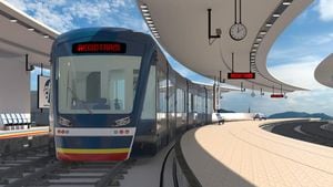 Está previsto que para el año 2026 sea estrenado el Regiotram de Occidente, el primer tren eléctrico del país. Foto: MinTransporte.