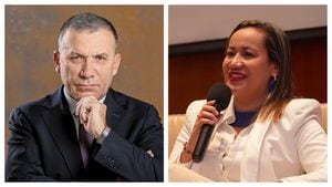 El senador Roy Barreras y la ministra de Salud Carolina Corcho solucionaron sus diferencias.
