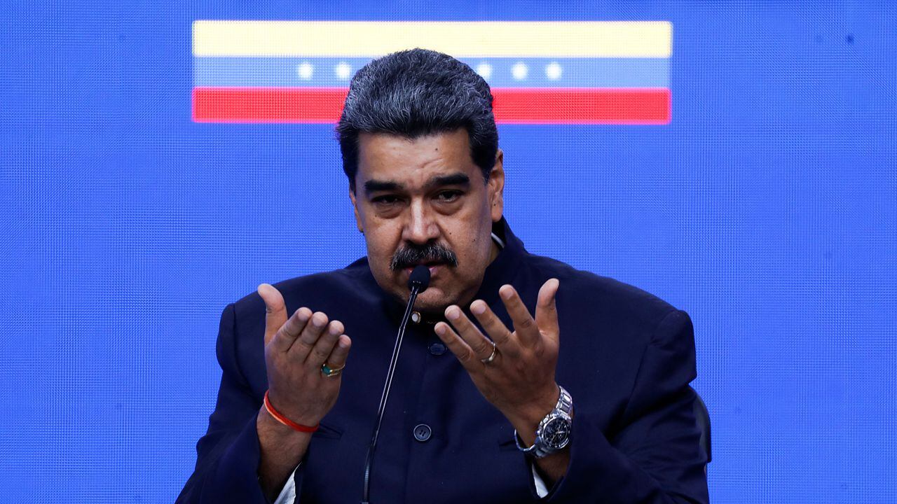 Nicolás Maduro no se guardó nada contra el gobierno de los Estados Unidos. Foto: Reuters.