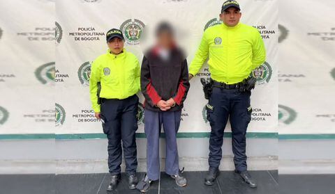 Capturaron a ‘La Bestia II’, presunto violador de niños en Bogotá.