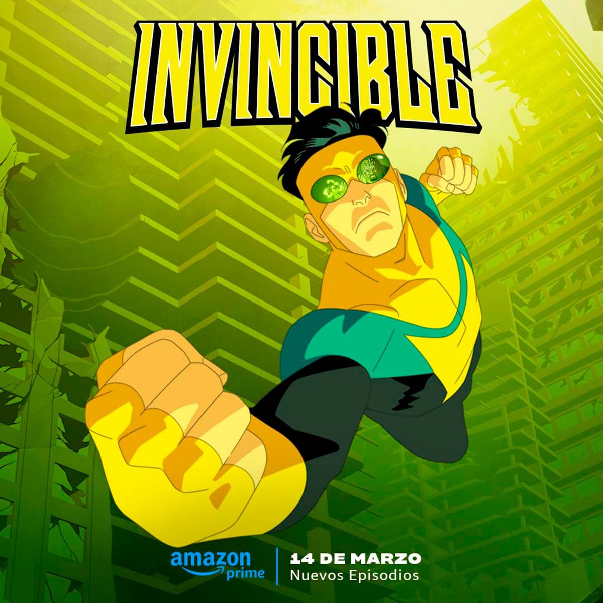 Invincible es una serie animada basada en el comic homónimo.