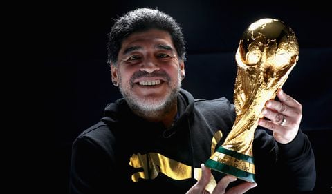 Diego Maradona fue campeón del mundo con Argentina en 1986