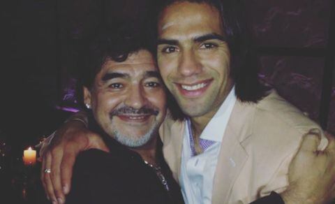 Radamel Falcao García y su mensaje tras la muerte de Maradona