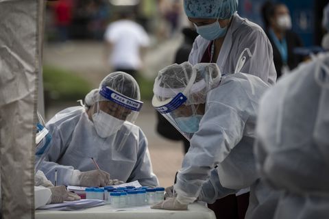 Casos de coronavirus en Colombia