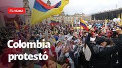 Miles de colombianos expresaron su rechazo al Gobierno Petro