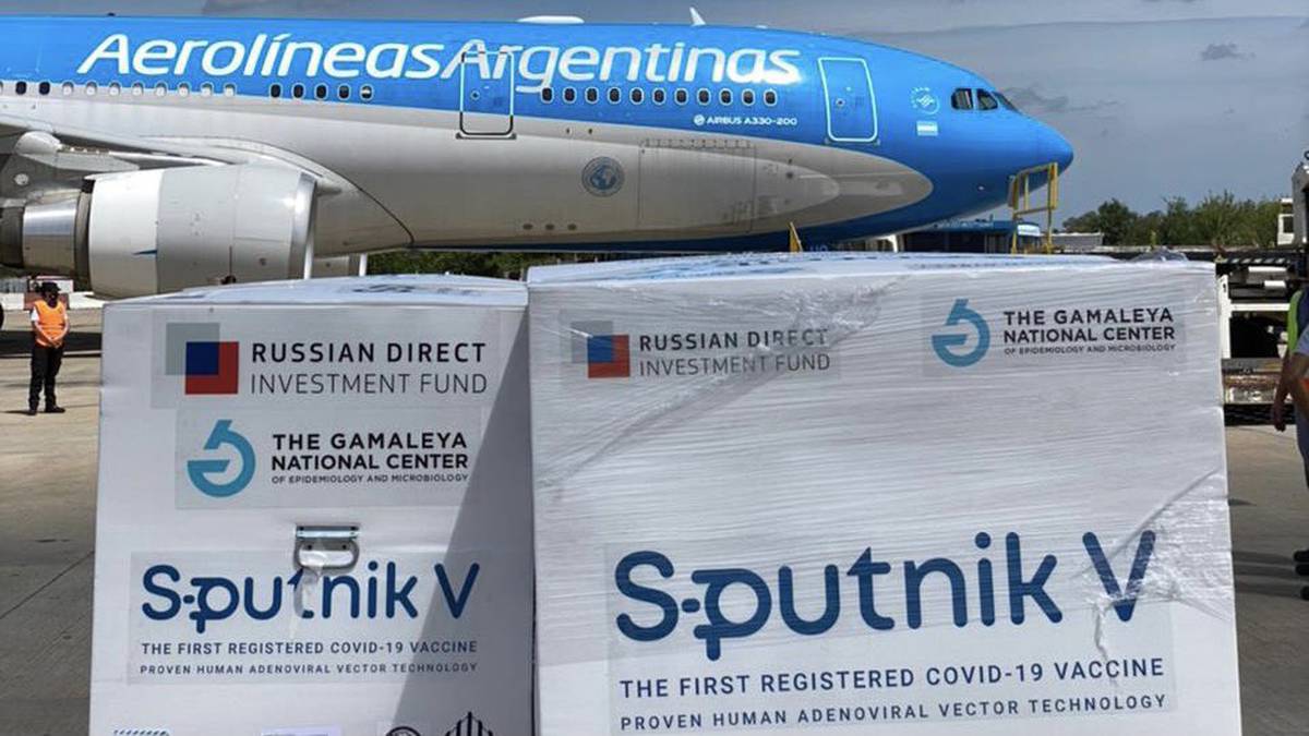 Resultado de imagen de vacuna sputnik v argentina