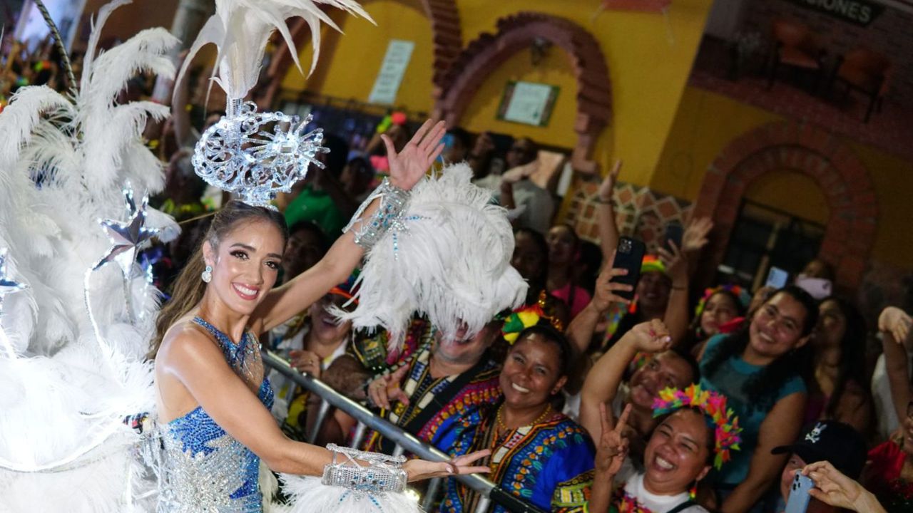 Melissa Cure, la reina del Carnaval de Barranquilla 2024