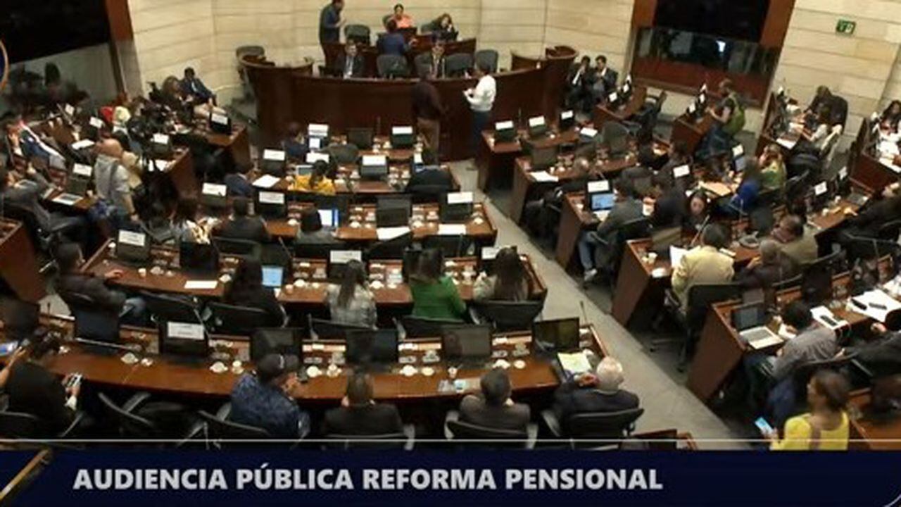 Audiencia pública Reforma pensional
