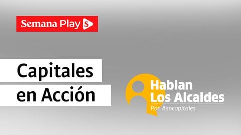 Cover de YouTube: Logo de Hablan los Alcaldes del proyecto Capitales en Acción - Asocapitales.