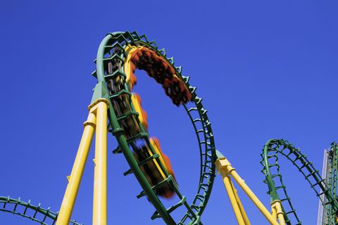 Spiraling Roller Coaster