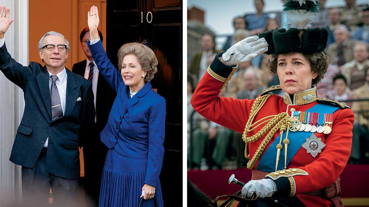 La cuarta temporada mostró hechos que marcaron al Reino Unido en los años ochenta, como la tensa relación entre Margaret Thatcher (Gillian Anderson) y la reina Isabel (Olivia Colman).  