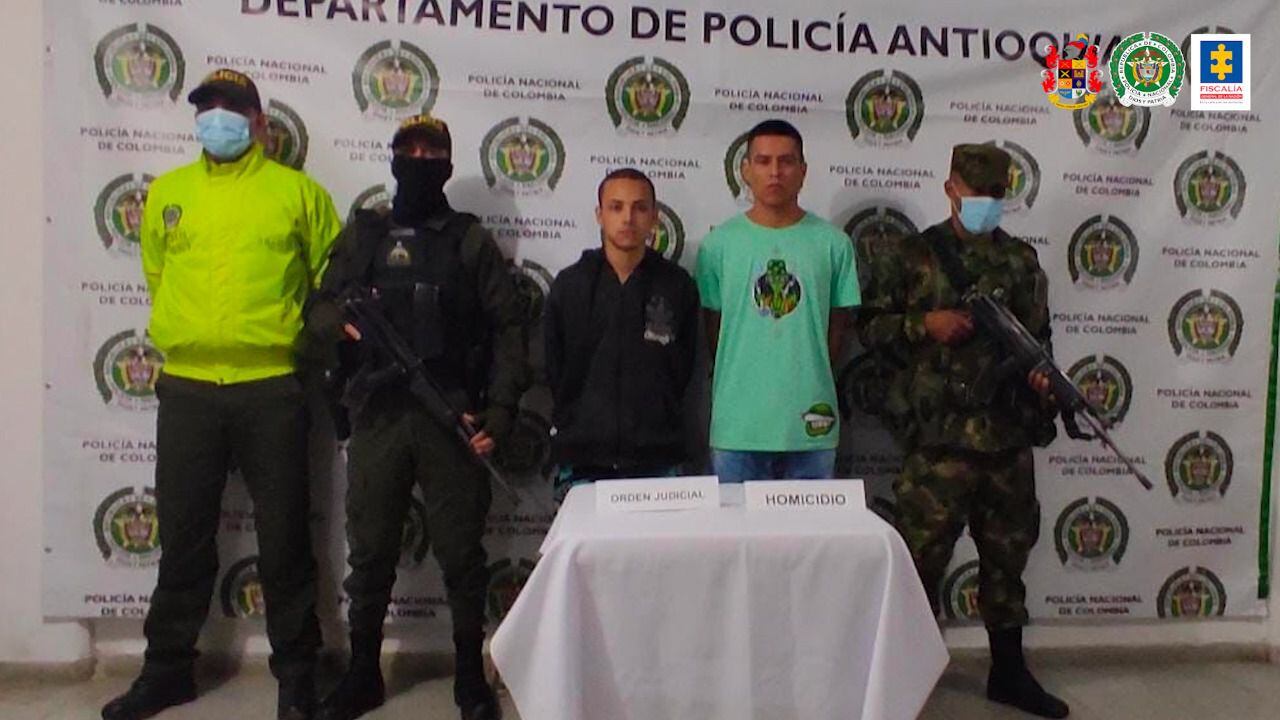 Los detenidos por asesinar a un ciudadano en Medellín